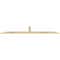 Ekena Millwork Portland Rough Sawn Timber Gable Bracket, Douglas Fir, 108"W x 18"H x 2"D x 4"F, 4/12 Pitch GBW108X18X0204POR00RDF - alternate 2